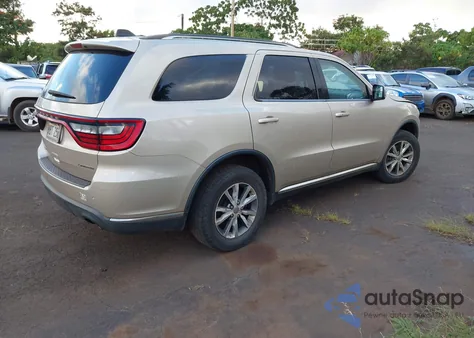 2014 Dodge Durango Limited из США, поврежденный, VIN 1C4RDJDG4EC599810